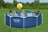 Steel Pro® Frame Pool Set mit Filterpumpe Ø 305 x 76 cm, Produktbild-Vorschau 2
