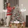 HOMCOM Künstlicher Weihnachtsbaum, 150cm Christbaum mit Produktbild-Vorschau 3