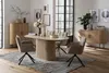 A dining room setting with a table and chairs. Produktbild-Vorschau