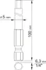 Punte a Esagono di sicurezza lunghe 3x100 mm e 5x100 mm, Anteprima dell’immagine prodotto 2