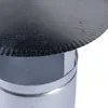 Ø 180 mm Ofenrohr Regenhaube, Schwarz Produktbild-Vorschau 3
