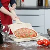 Relaxdays Paletta per pizza XXL, in legno, manico extra Anteprima dell’immagine prodotto 2