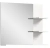 Specchio da bagno Laredo 80cm 3 ripiani bianco. Anteprima dell’immagine prodotto 1
