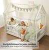 ALAVYA HOME Deko-Set für Hausbetten, Khaki, mit Betthimmel, Produktbild-Vorschau 9