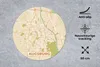 MuchoWow® Mauspad Mousepad Jahrgang - Augsburg - Karte - Produktbild-Vorschau 2