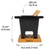 Boska Tapas Fondue Nero - Kleines Fondueset - Für 1 bis 2 Produktbild-Vorschau 4