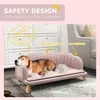 PawHut Hundesofa Hundecouch, Haustiersofa mit Rückenlehne Produktbild-Vorschau 5