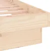 Massivholzbett mit LEDs 160x200 cm Produktbild-Vorschau 8