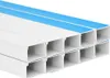 vidaXL Kabelkanäle Selbstklebend 50x25 mm 10 m PVC Produktbild-Vorschau 4