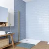 120x195cm Walk in Falttür Drehtür Duschwand Duschabtrennung Produktbild-Vorschau 3