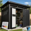 Juskys Metall Gerätehaus Luzern 7,8 m² - wetterfest & Produktbild-Vorschau 1