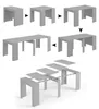 13Haus Verläng. Konsole Compton 90x51x78h cm Grau 10 Produktbild-Vorschau 2
