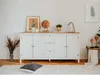 CALICOSY - Sideboard mit 4 Türen und 3 Schubladen L180 cm - Produktbild-Vorschau 4