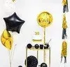 Palloncino in foil con scritta 30° compleanno 45cm oro Anteprima dell’immagine prodotto 12