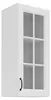 Glashängeschrank 40 cm Stilo Weiß Küchenzeile Küchenblock Produktbild-Vorschau 1