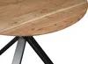 Runder Esstisch 120 cm Kimberly, Akazienholz naturfarben + Produktbild-Vorschau 5