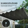 Outsunny Ersatzdach für Pergola, 2,5x2,55m Pergola-Dach mit Produktbild-Vorschau 6