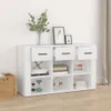 vidaXL Kredens biały 100x30x59,5 cm Materiał drewnopochodny Podgląd zdjęcia produktu 1