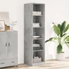 vidaXL Kleiderschrank Betongrau 50x50x200 cm Holzwerkstoff Produktbild-Vorschau 2