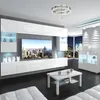 BELINI Wohnwand MILANO 1 Wohnzimmer 300 cm - Weiß Produktbild-Vorschau 3