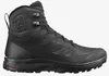 A black Salomon hiking boot shown from the side against a white background. Voir les images du produit