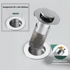 Waschbeckenstöpsel, 2 Stück Abflussfilter Edelstahl Produktbild-Vorschau 2