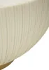 Tavolino 71 x 71 x 38 cm Metallo Vetroceramica Poliestere Anteprima dell’immagine prodotto 5