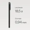 PITAKA Aramid Ultra Slim Case für iPhone 17 Pro, Schwarz Produktbild-Vorschau 3