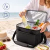 Relaxdays Kühltasche, 20 Liter, wasserdicht, 2 Tragegriffe Produktbild-Vorschau 2