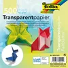 folia Transparentpapier-Faltbl„tter, 200 x 200 mm Anteprima dell’immagine prodotto 6