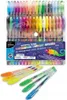 Stylos gel pailletés, fluo et métalliques 36 couleurs Kidea Voir les images du produit 4