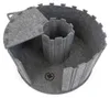 Filz-Katzenhöhle Rondell · grau · 60 x 60 x 29 cm · Produktbild-Vorschau 8
