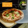 Pizzastein Inkl Bambus Pizzaschaufel Dauerbackfolie Und Produktbild-Vorschau 3
