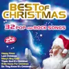 A festive Christmas album cover featuring Santa Claus and song titles. Produktbild-Vorschau