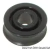 Rondelle Delrin 34 mm pour corde Ø 12 mm blanc, 1 pièce Voir les images du produit 2