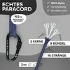 GO!elements 15m Paracord Seil aus reißfestem Nylon - 3mm Produktbild-Vorschau 3