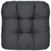 Beautissu Set di 4 cuscini Lisa antracite, 40x40x8 cm Anteprima dell’immagine prodotto 6