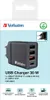 Verbatim Ladegerät 30W, 1x USB-C , 3x USB-A, (PD 3.0, QC Produktbild-Vorschau 14
