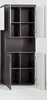 trendteam Bad Hochschrank Amanda Grau Melamin/Agave grau Produktbild-Vorschau 5