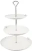 Sandra Rich etagere 39 cm bianco/argento Anteprima dell’immagine prodotto 3