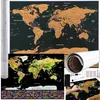 Große Rubbelkarte der Welt mit Flaggen 82 × 59 cm + Zubehör Produktbild-Vorschau 11