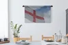MuchoWow® Wandteppich Wandbehang Die englische Flagge weht Produktbild-Vorschau 3