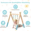 COSTWAY Baby Gym baby play set trapezio gioco arco Anteprima dell’immagine prodotto 4