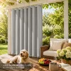 1x Garden Outdoor Vorhang Wetterfest Mit ösen Wasserdicht Produktbild-Vorschau 2