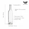 Weinflasche 750 ml Bordeaux 24 Stück, Weiß Weinflasche ohne Produktbild-Vorschau 2