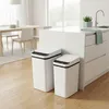 Odpadkový kôš Relaxdays so senzorom, sada 2 ks, 9 l a 15 l, Náhľad obrázku produktu 2