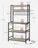 A schematic diagram of a kitchen shelf with dimensions and weight capacities indicated. Náhled obrázku produktu