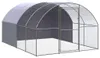vidaXL Poulailler d'extérieur 3x4x2 m Acier galvanisé Voir les images du produit 8