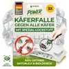 Käfer Falle mit Spezial-Lockstoff – 3x Fallen – Sicher & Produktbild-Vorschau 1