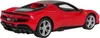 A red Ferrari 296 GTS remote-controlled car is shown from a rear-side angle against a white background. Produktbild-Vorschau